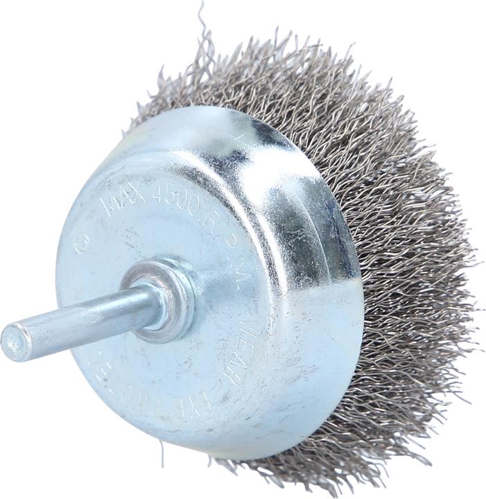 Produktbild KS Tools Rostfreie Drahttopfbürste 0,3mm, Ø 65mm