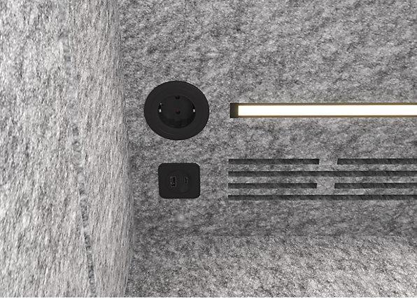 Image du produit Hammerbacher Silent Space (100 x 103.5 x 217.5 cm)