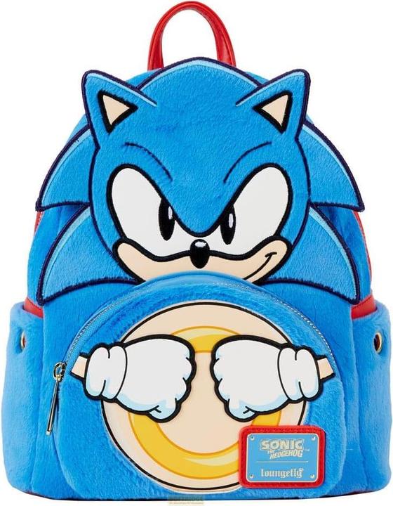 Actual product image Loungefly Sonic The Hedgehog by Backpack Classic Cosplay