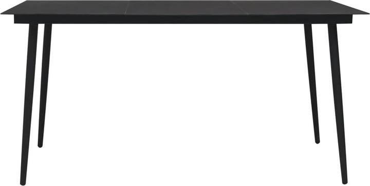 Produktbild vidaXL Garten Essgruppe (80 x 150 x 74 cm)