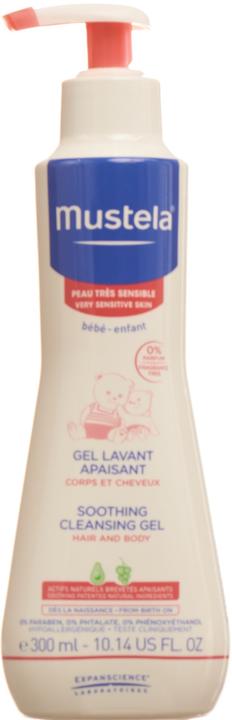 Mustela Bébé Soothing Cleansing Gel (Cleansing gel, 300 ml)