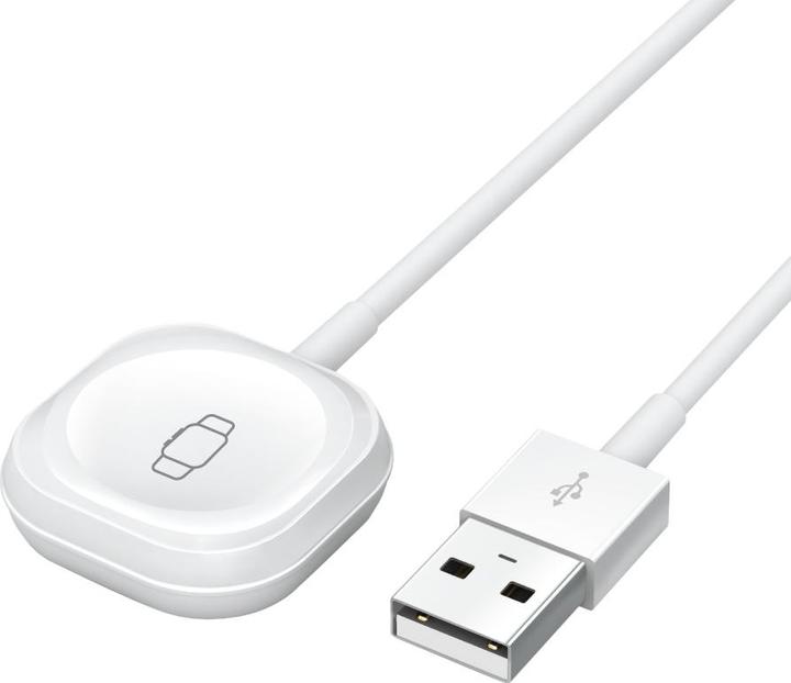 Produktbild Forever MASM-100 kabelloses Ladegerät für Smartwatch 3W weiss (3 W)