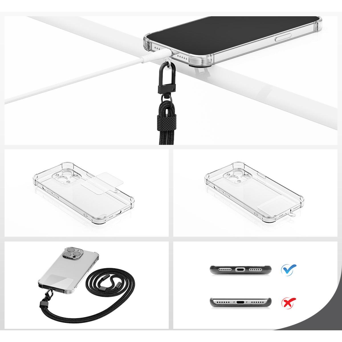 Thumbnail - 4smarts Universal Handykette PhonoLace, Handykette, Schwarz