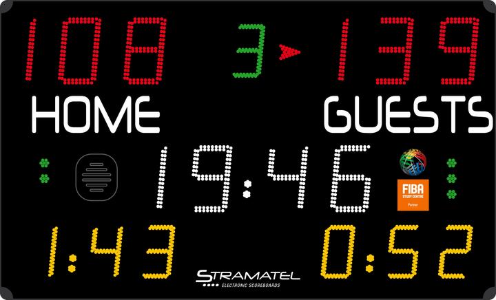 Actual product image Stramatel Scoreboard 452 MB 7000