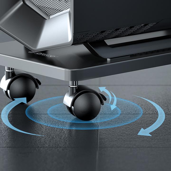 Actual product image Orico Other Computer Accessory CPB6 Computer Stand with Wheels - Black