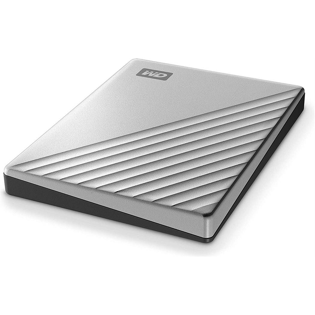 WD My Passport Ultra for Mac (2 TB), Externe Festplatte, Silber