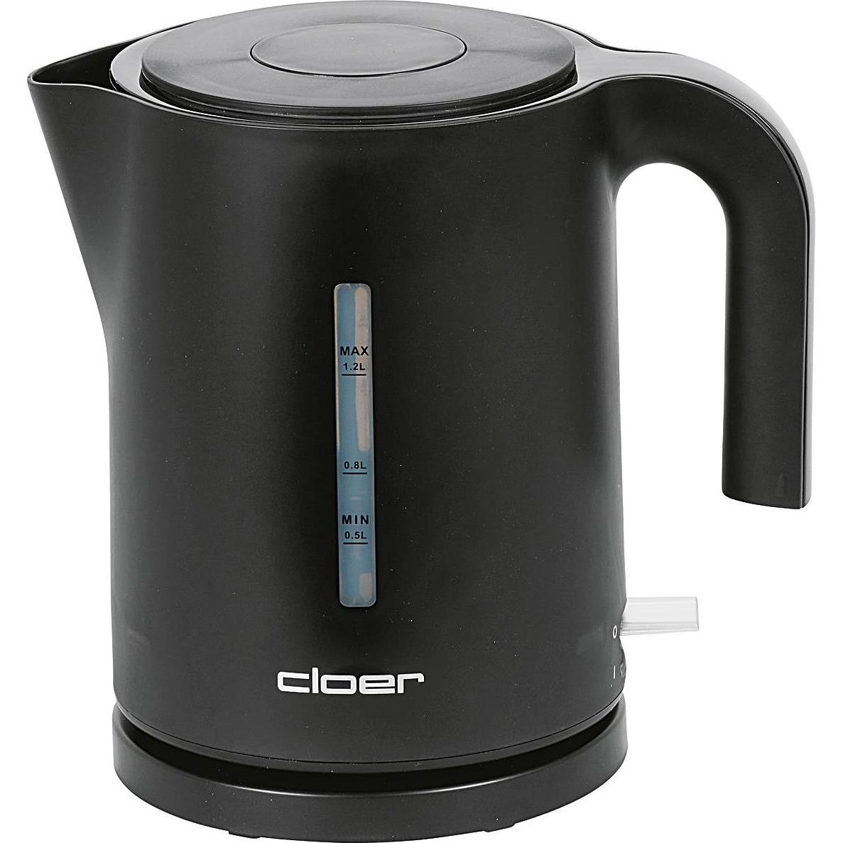 Cloer 4120, Wasserkocher, Schwarz