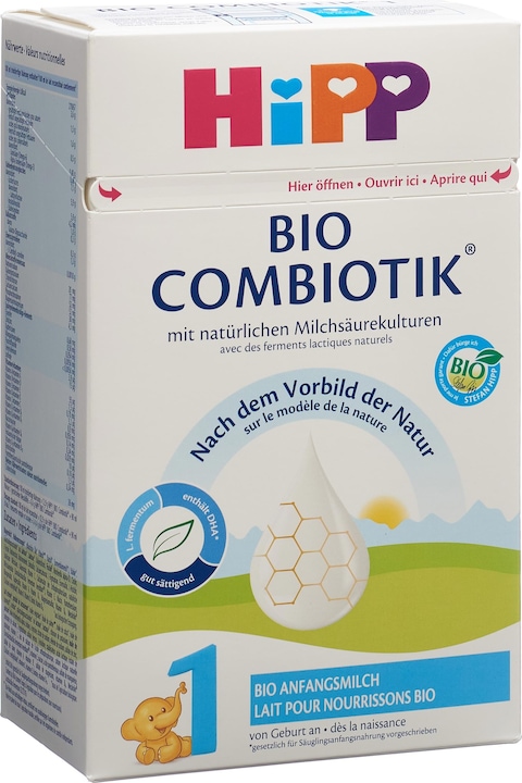 Actual product image Hipp Organic Combiotics 1 (600 g, from birth)