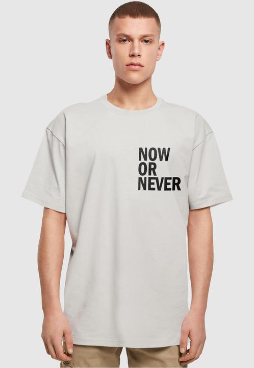 Immagine prodotto Merchcode Maglietta oversize pesante Now Or Never - 112971 (XL)
