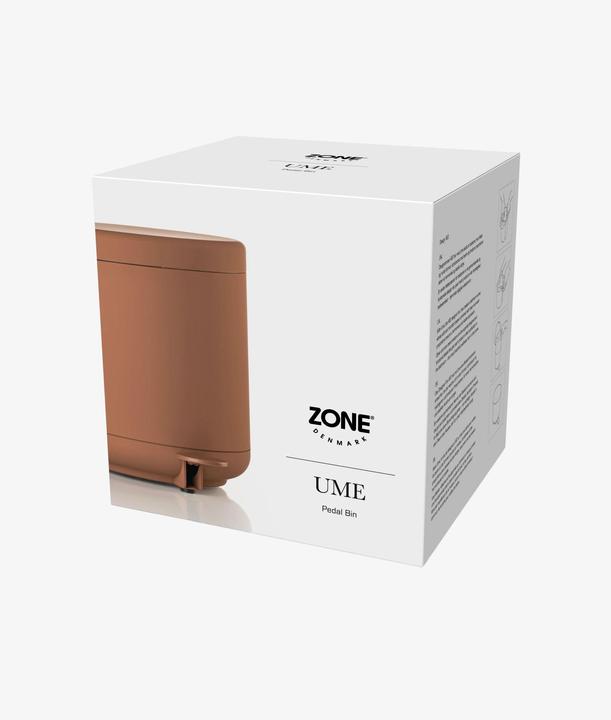 Produktbild Zone Denmark Treteimer Ume 4 l, Terracotta (4 l)