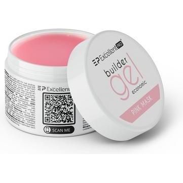 Excellent PRO, Accessori make-up, Builder Gel Economic Building Gel Pink Mask 50g