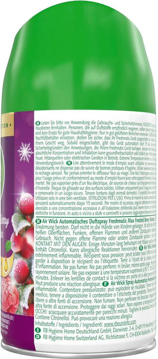 Produktbild Air Wick Freshmatic Max Nachfüller Frosted Berry Wonder