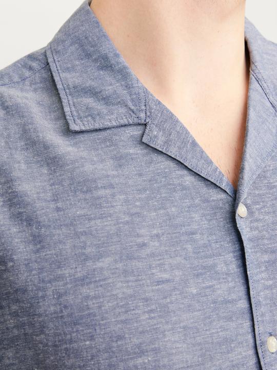 Produktbild Jack & Jones Jjlinen Blend Resort Shirt Ss Pls (4XL)
