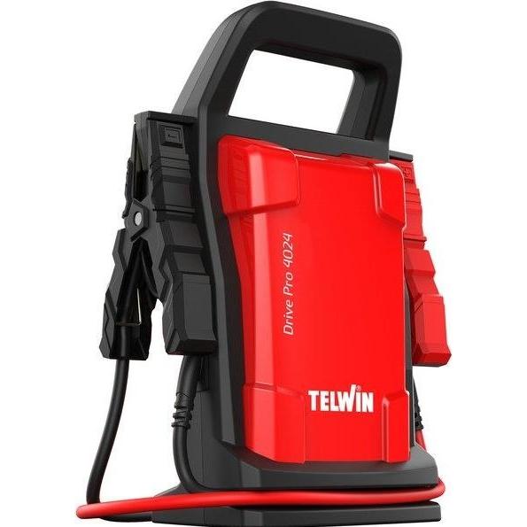 Telwin, Avviatore di emergenza, 830829575 DRIVE PRO 4024 Anfahrhilfe 12/24 V 4500A mit Lithium-Ionen-Batterie