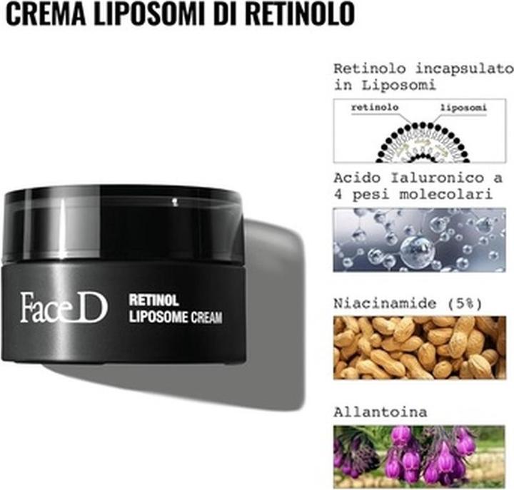 Actual product image FaceD Face D Retinol Liposome Cream 50ml (50 ml)