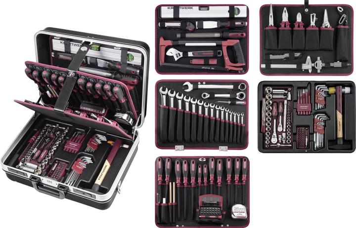 Immagine prodotto Kraftwerk Cassetta degli attrezzi (185 pezzi)