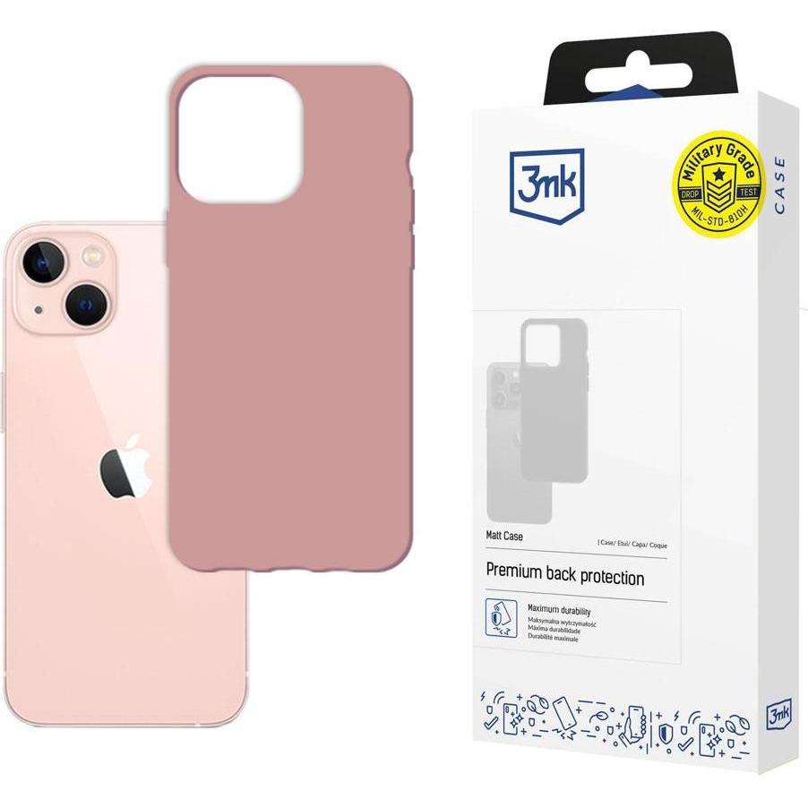 Thumbnail - 3MK Apple iPhone 14 Plus - Matt Case lychee (Apple iPhone 14 Plus), Smartphone Hülle, Rosa