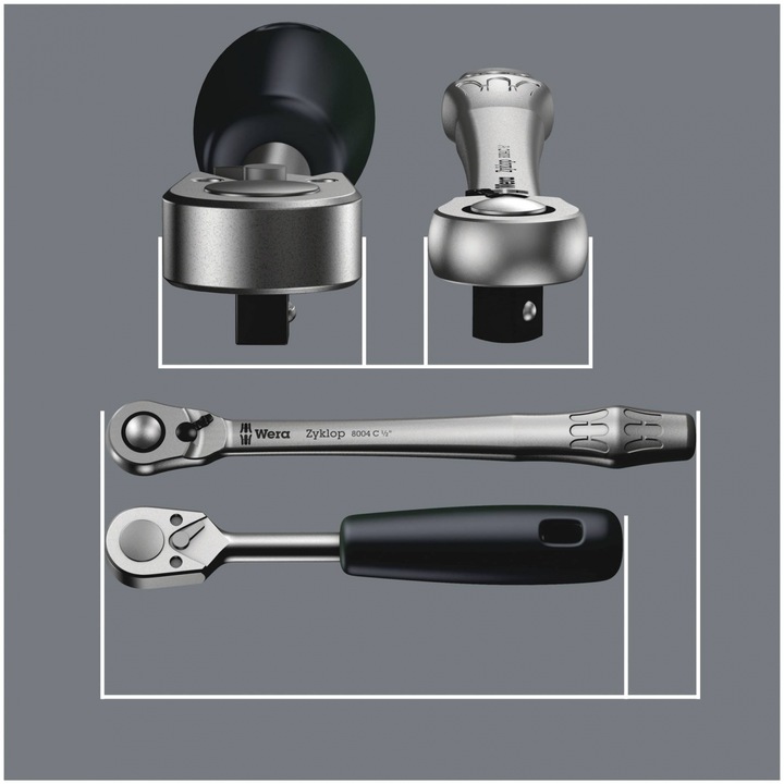 Immagine prodotto Wera 8004 B Zyklop Metal Ratchet (3/8")