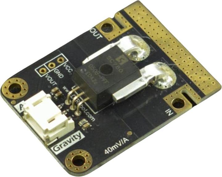 Immagine prodotto DFRobot Sensore di corrente analogico di gravità 50A AC/DC V2
