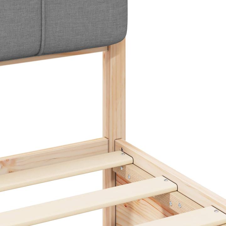 Actual product image vidaXL Moderner Bettrahmen (140 x 200 cm)