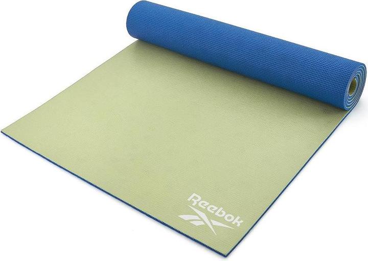 Reebok Double Sided 6mm Yoga Mat/Grey, RAYG-11060PLGR (6 mm)