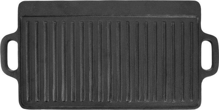 Orion Padella per grigliare in ghisa 45,5 cm (45.50 cm, Padella grill, Ghisa)