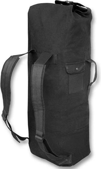 Produktbild Mil-tec US Seesack mit Doppelgurt - schwarz (75 l)