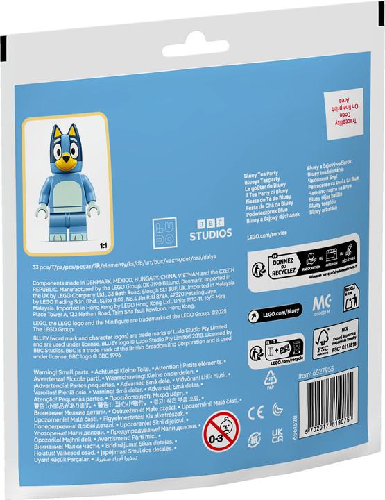 Actual product image LEGO Bluey's tea party (30687, LEGO DC)