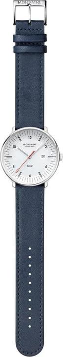 Produktbild Mondaine MLE.41910.LDV Herrenuhr Doppio Solar 41mm (Analoguhr, Swiss Made, 41 mm)