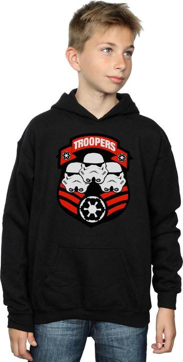 Actual product image Star Wars Boys Stormtrooper Troopers Hoodie (116)