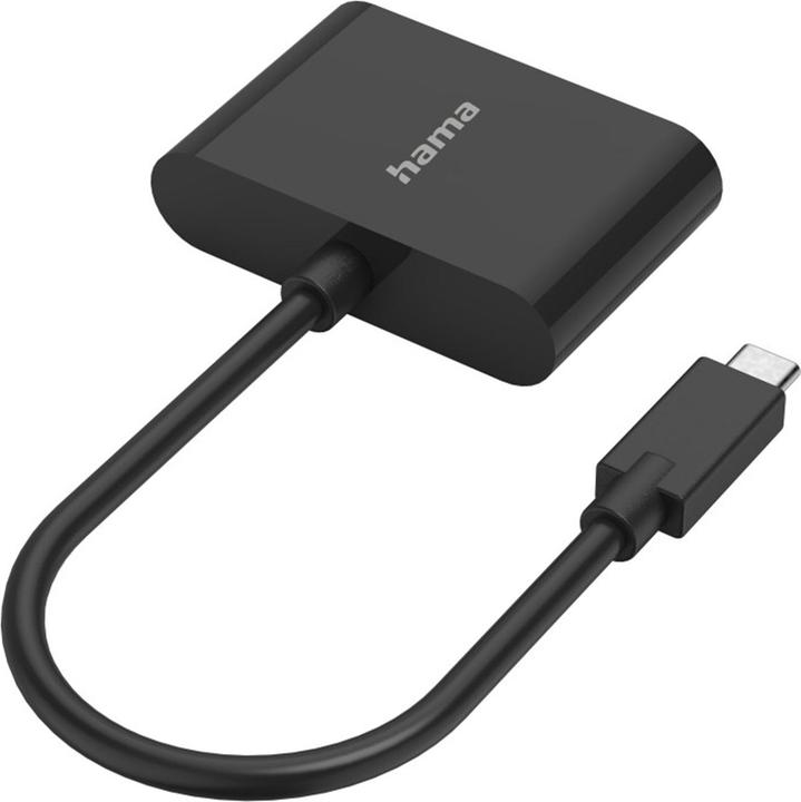 Produktbild Hama 2in1 Videoschnittstellen-Converter (USB Typ-C, VGA, HDMI, 9 cm)