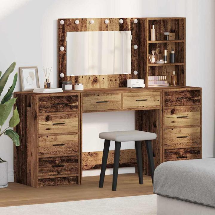 Actual product image vidaXL Dressing table (41 x 40 x 135 cm)