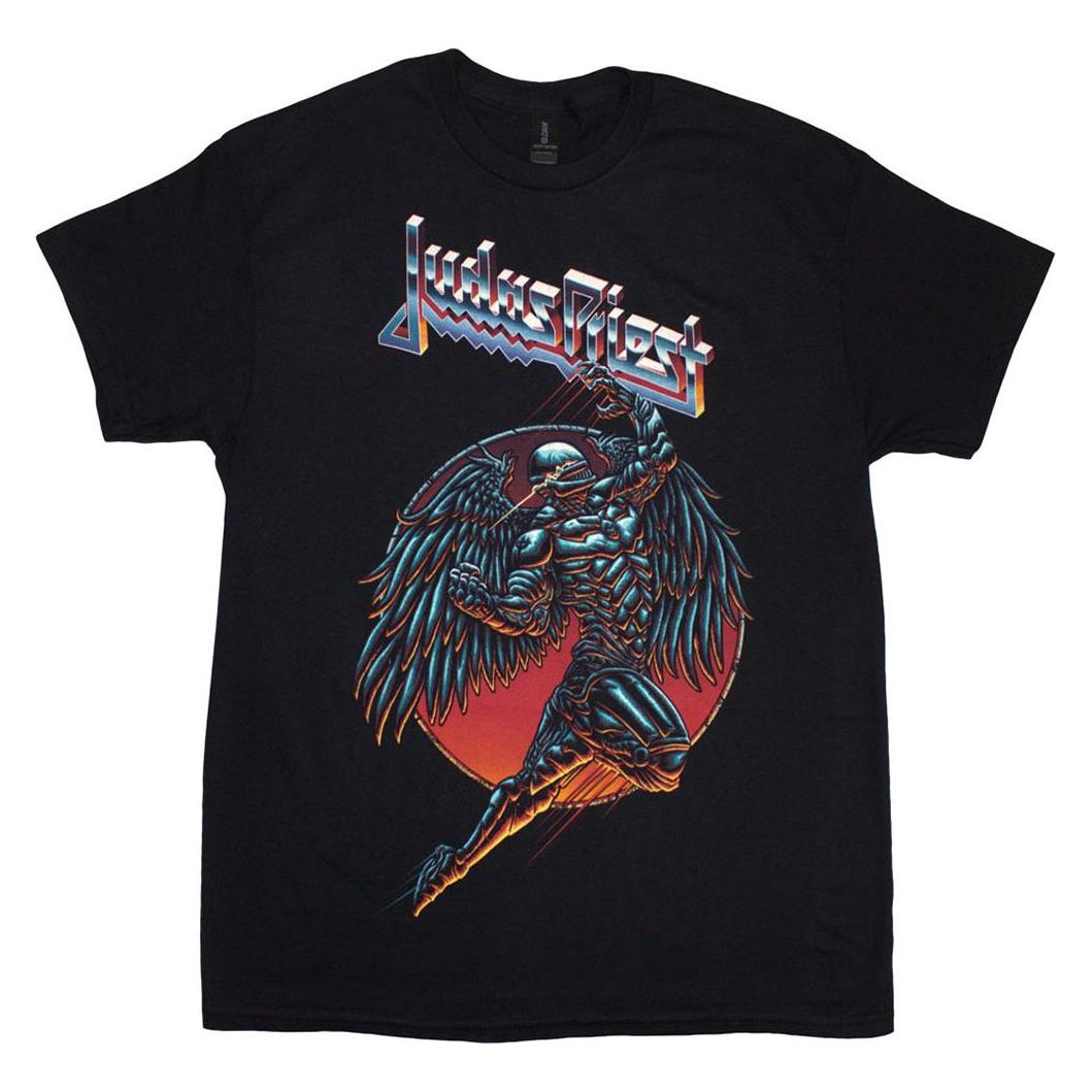 Judas Priest, Herren, Shirts, Btd Redeemer, Schwarz, (L)
