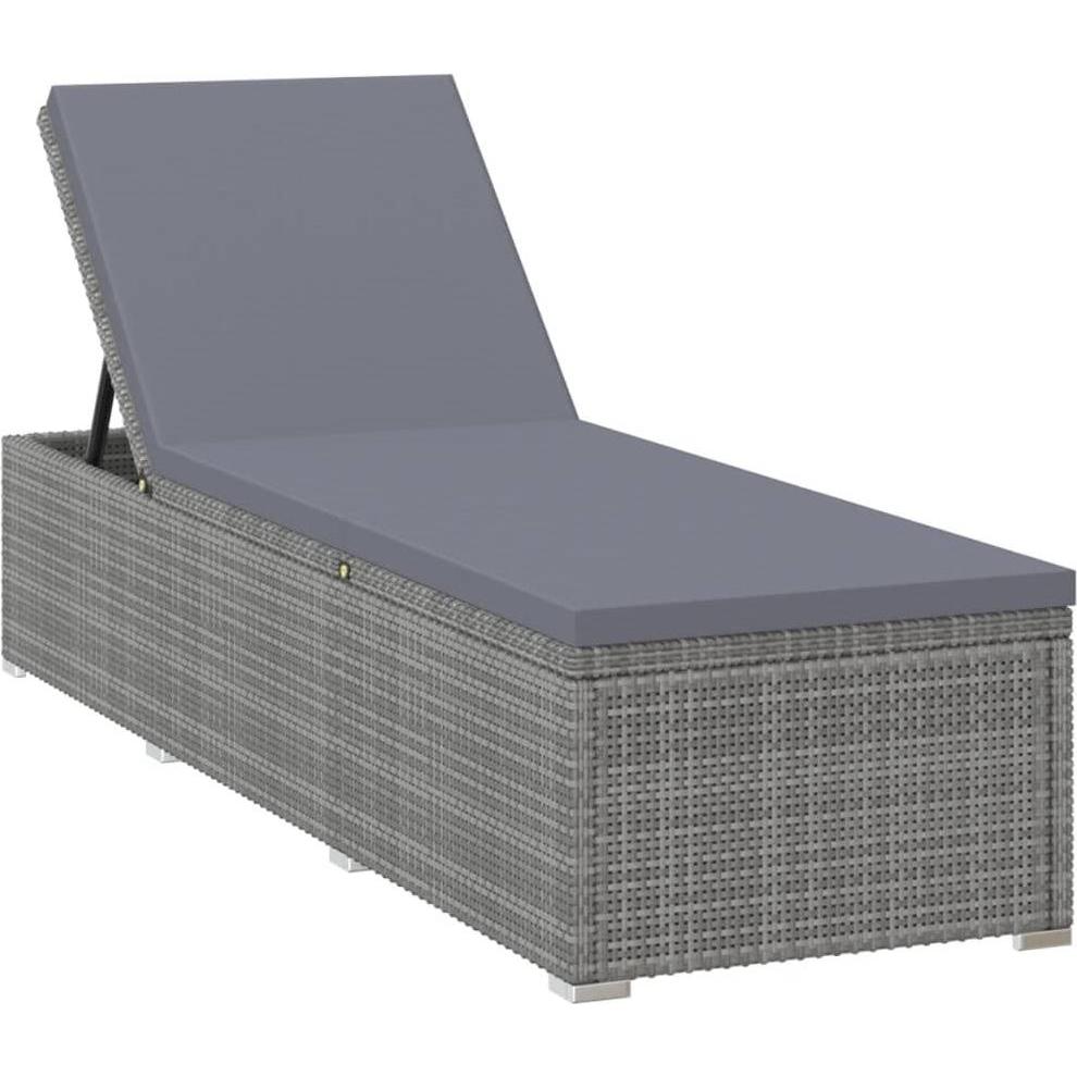 VidaXL, Liegestuhl, Olivero (61.50 cm)