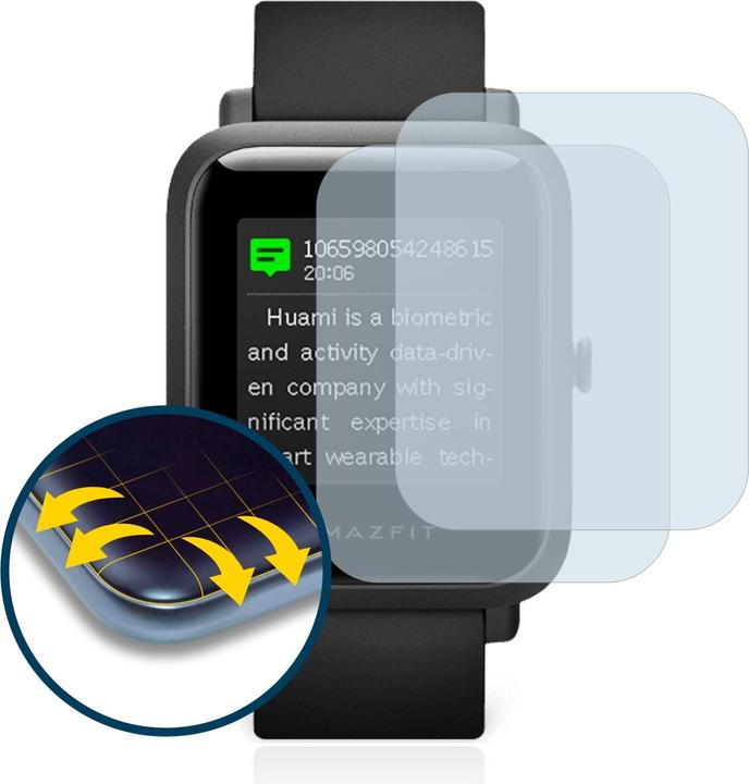 Productafbeelding BROTECT Volledig bedekkende screen protector (Amazfit Bip S)