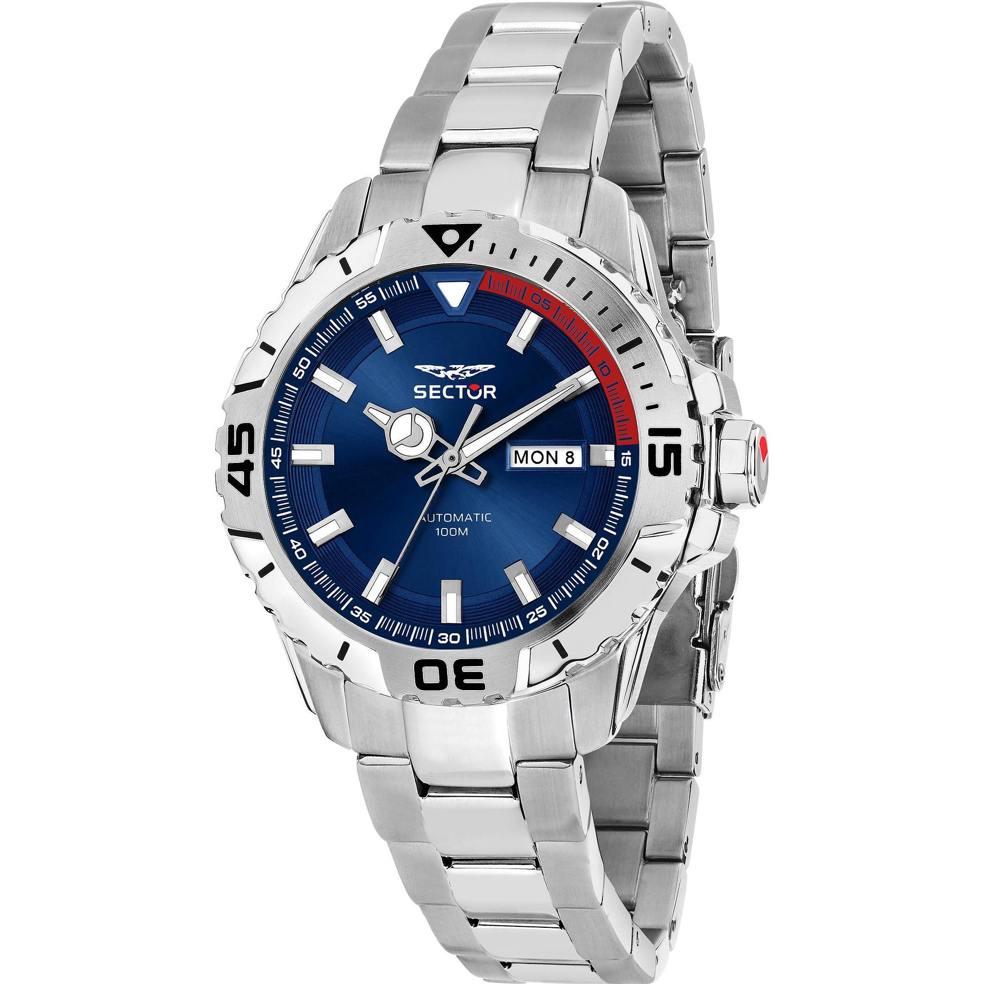 Thumbnail - Sector, Armbanduhr, Herrenuhr Legend, Silber, (Analoguhr, 43 mm)