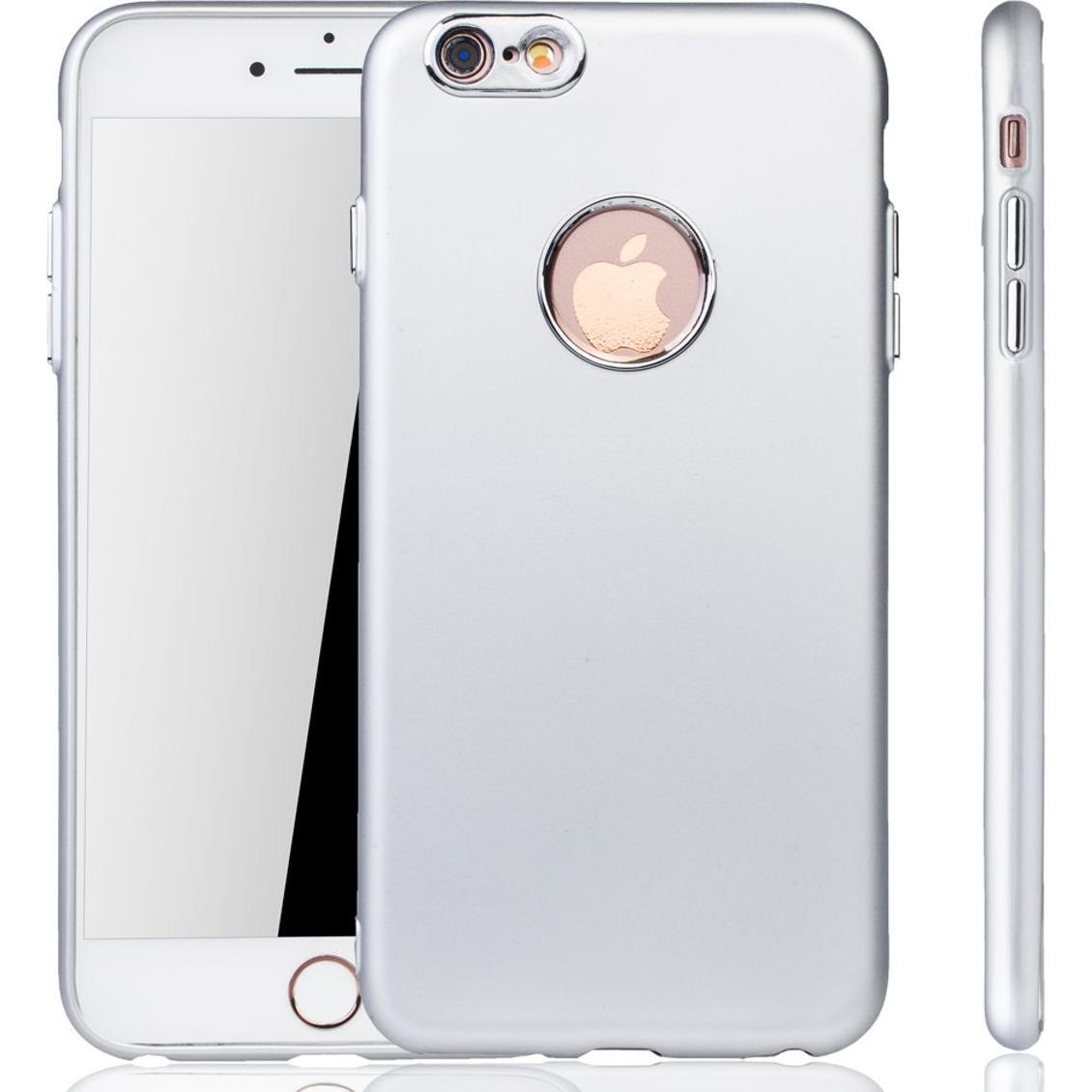 König Design Apple iPhone 6 / 6s Hülle Case Handy Cover Schutz Etui Schutzhülle Bumper Silber (Apple iPhone 6), Smartpho...