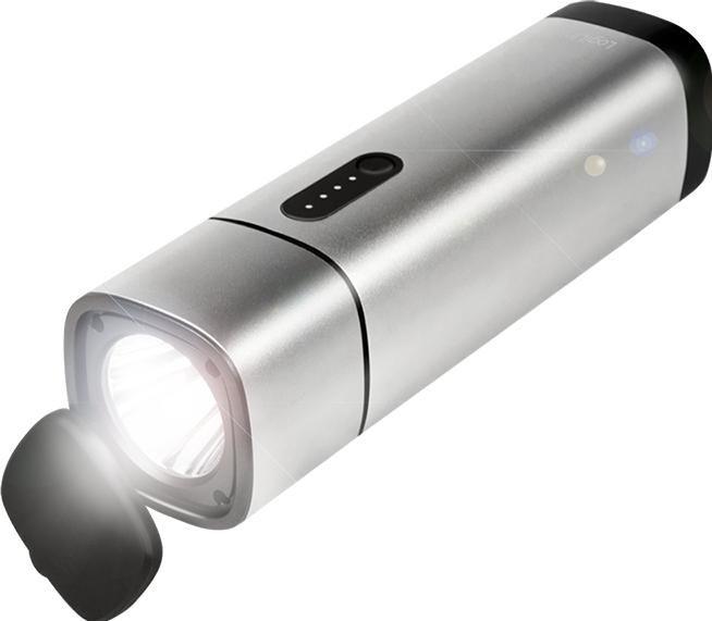Actual product image LogiLink Powerbank 2xUSB-A,car jump start,metalgr (10000 mAh, 10 W, 37 Wh)