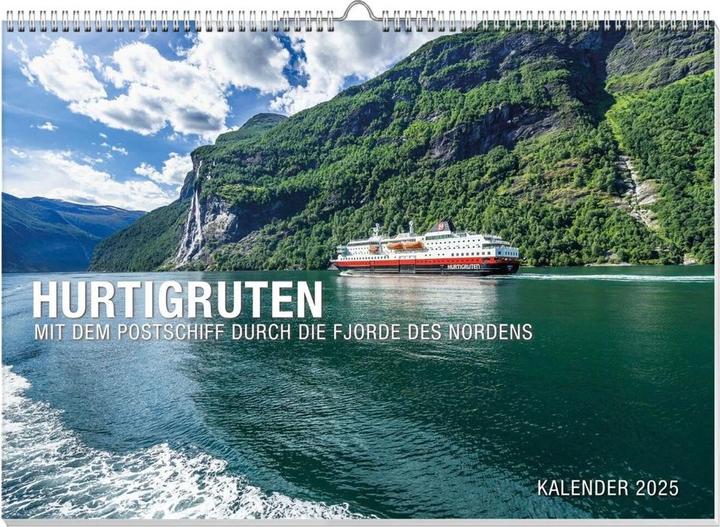 Image du produit Calendrier Hurtigruten Premium 2025 (60 x 42 cm)