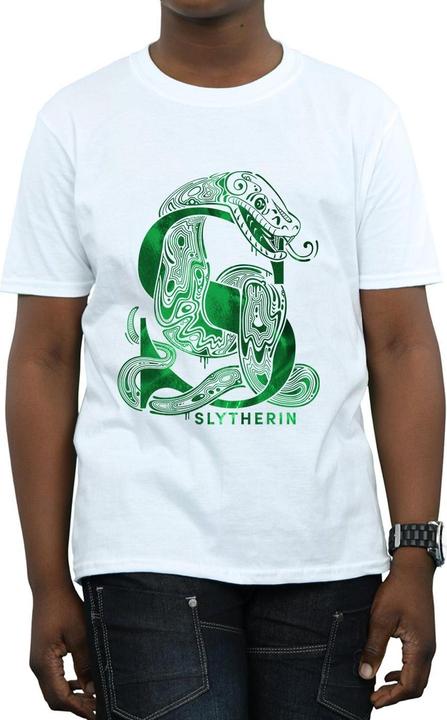 Immagine prodotto Slytherin Snake Maglietta Ragazzi (152, 158)