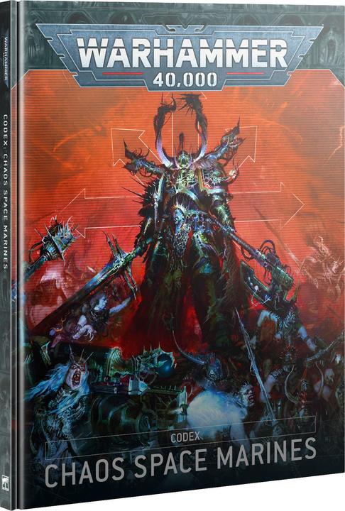 Image du produit Games Workshop Warhammer 40k - Codex V.10 Space Marines du Chaos (Fr)