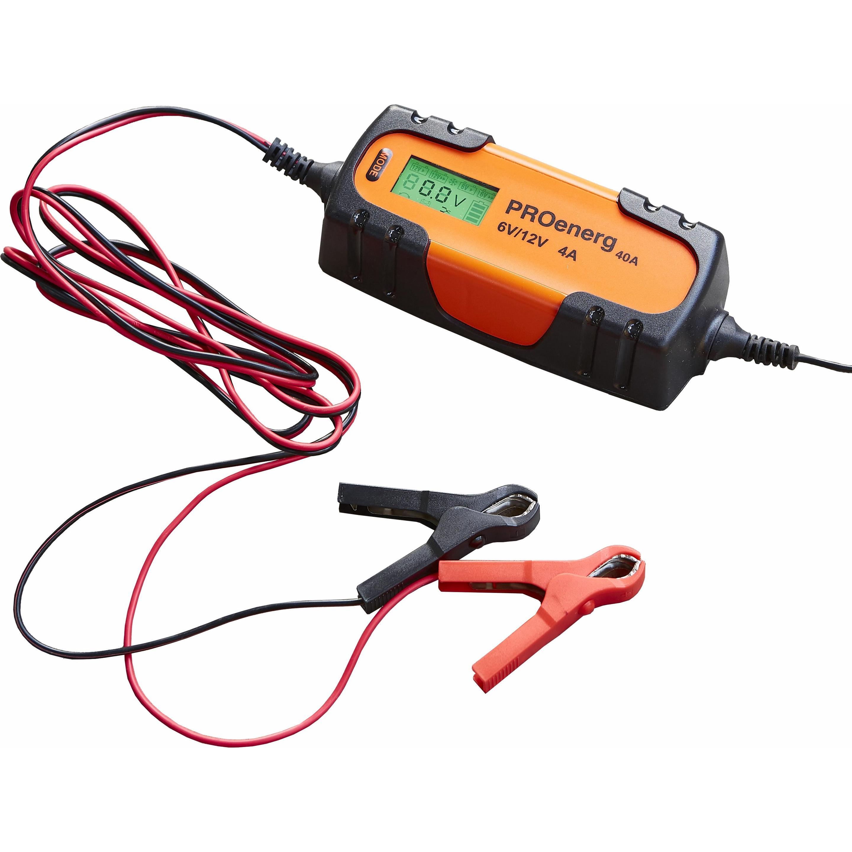 Thumbnail - ProEnerg, Fahrzeugbatterie Zubehör, Chargeur mainteneur de charge 6/12V 4A 40A