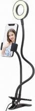 Produktbild Gembird MOBILE ACC SELFIE RING&HOLDER/LED-RING4-PH-01