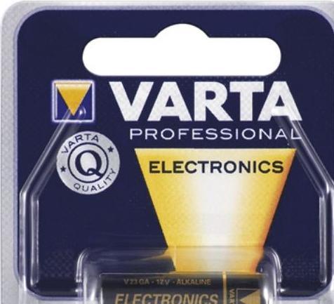Actual product image Varta V23ga (1 pcs., A23, 50 mAh)