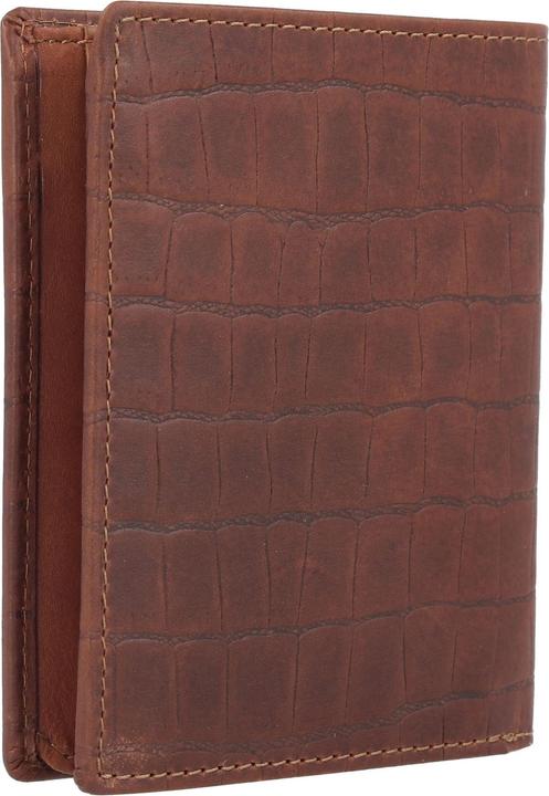Actual product image Esquire Croco wallet RFID protection leather 9.5 cm