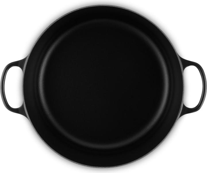 Immagine prodotto Le Creuset Creuset Braadpan Signature Mat Zwart - 34 cm / 12 litri (34 cm, Pirofila + casseruola, Ghisa)