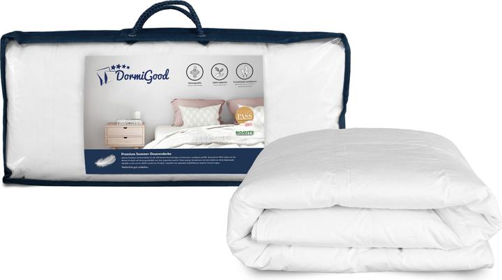 Actual product image DormiGood Premium Daunendecke, 100% Daunen (250 g, 155 x 220 cm)