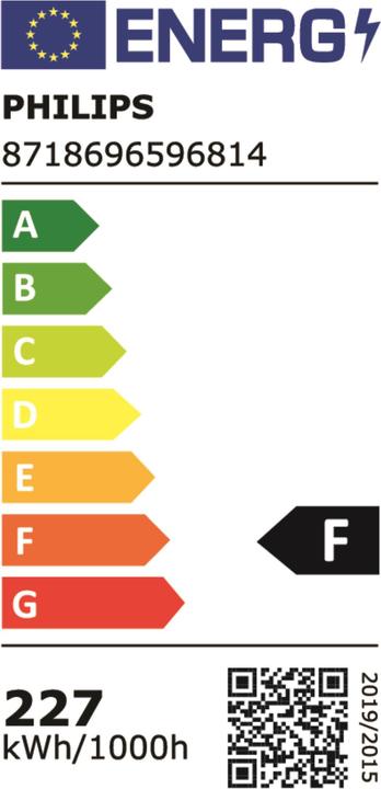 Energy Label Philips CDM-T MW eco 230W/842 E40 (E40, 230 W, 21900 lm, 12 x, A)