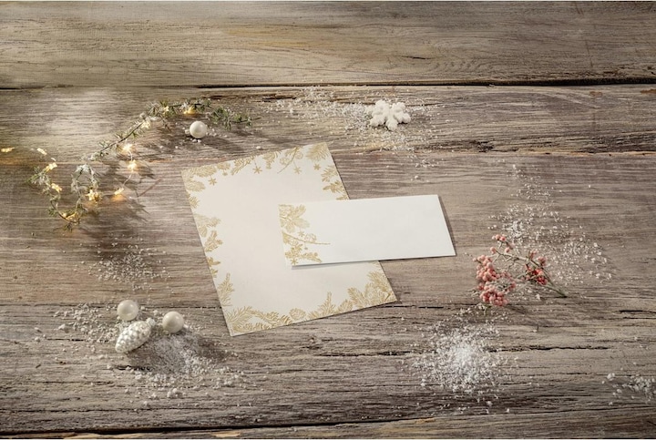 Produktbild Sigel Weihnachtsbriefumschläge (11 x 22 cm, 50 x)