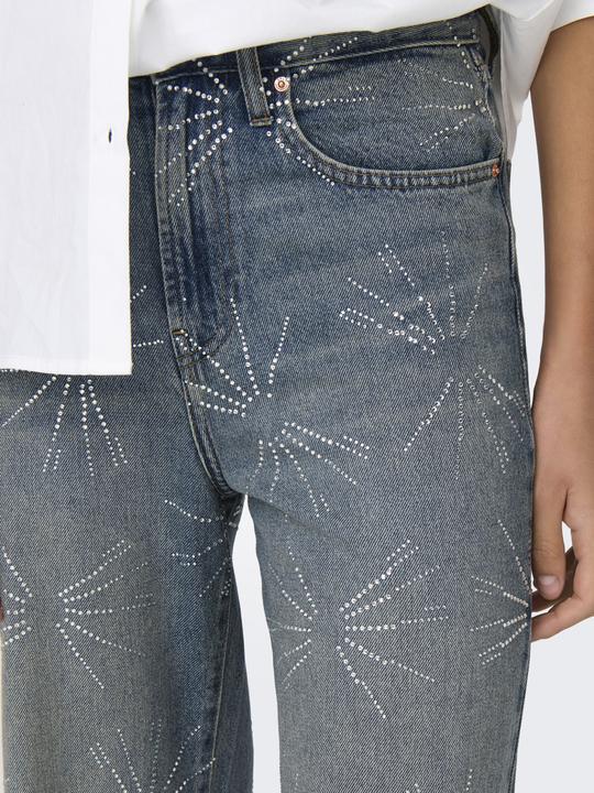 Immagine prodotto Only ONLHOPE Hohe Taille Weiter Beinschnitt Jeans Jeans mit weitem Bein (W29/L32)